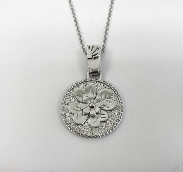 Sterling Silver 4 leaf clover necklace