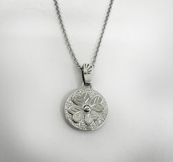 Sterling Silver 4 leaf clover necklace