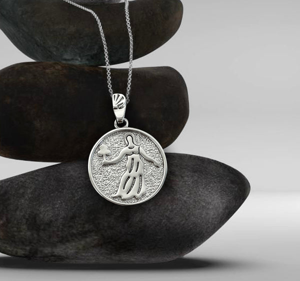 Virgo Zodiac Necklace for Women - Sterling Silver